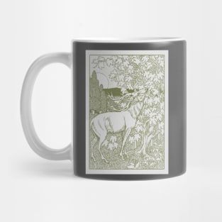 Vintage Deer Print Mug